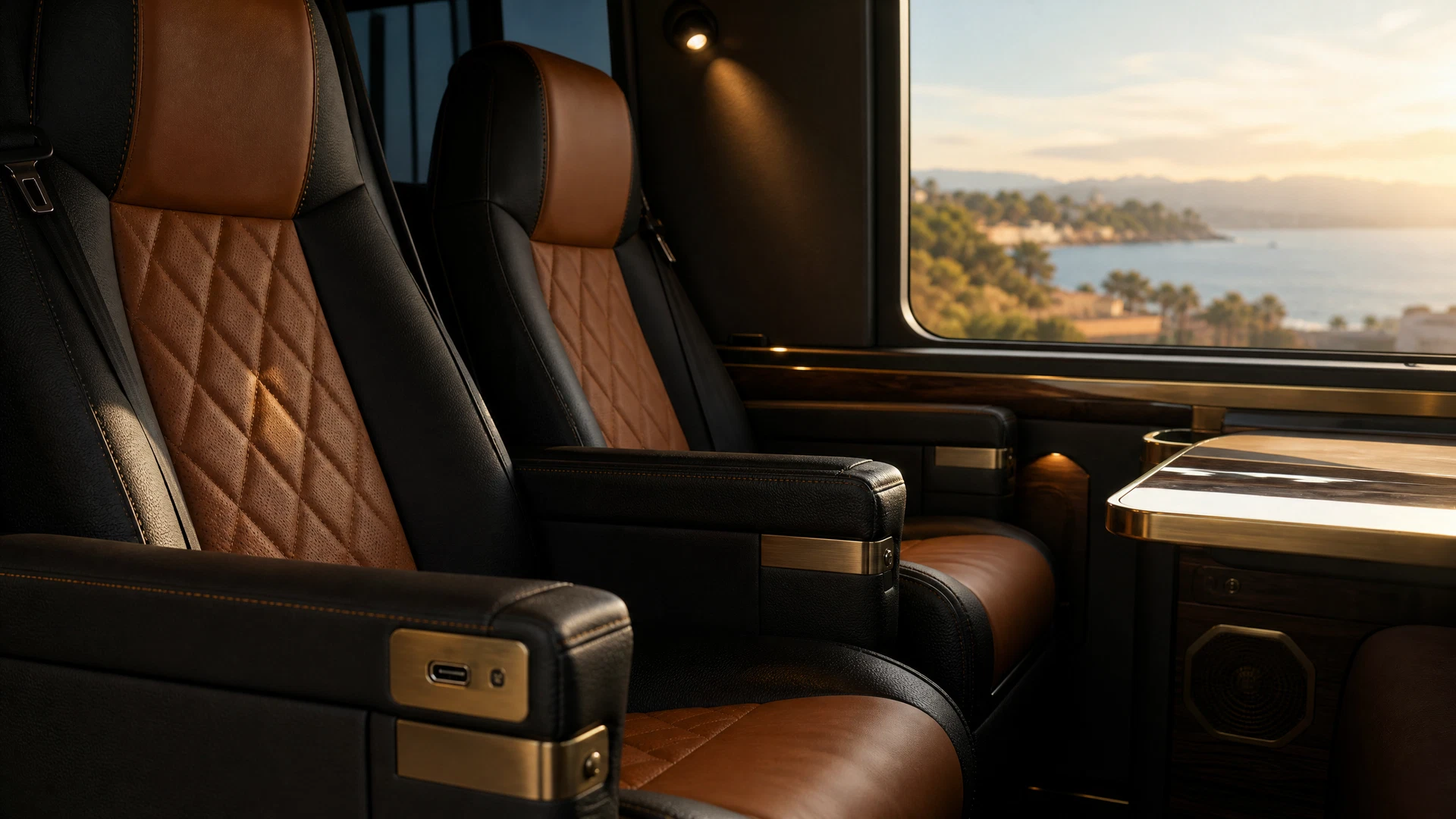 Mercedes Sprinter VIP — Interior detail