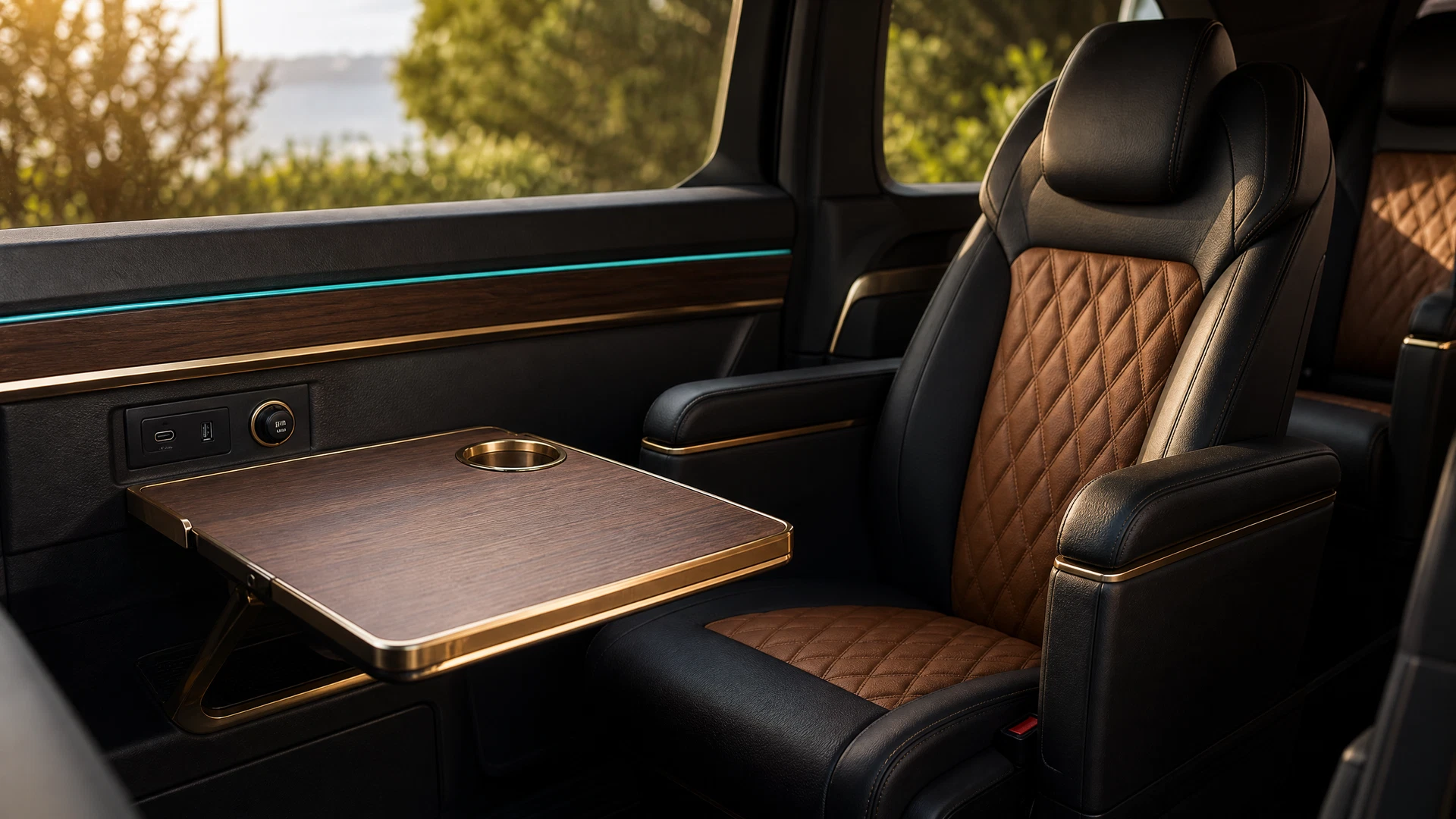 Mercedes Vito VIP — Interior detail